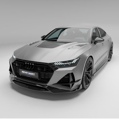 Audi RS7 C8 Carbon Fiber Hood - Revozport