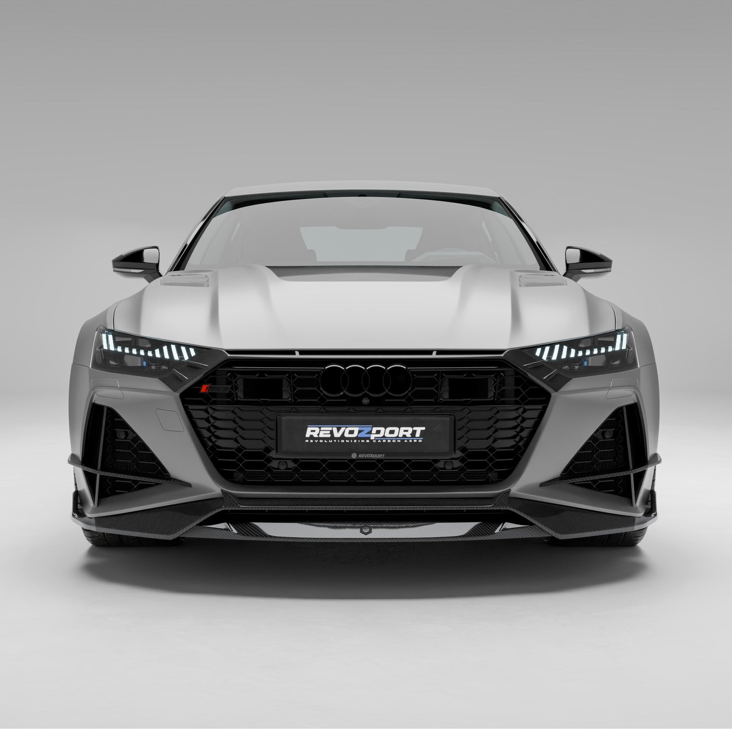 Audi RS7 C8 Carbon Fiber Hood - Revozport