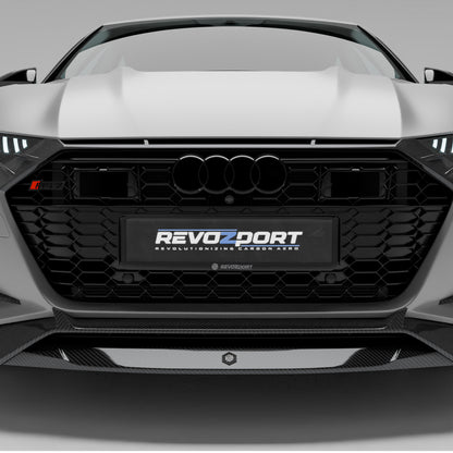 Audi RS7 C8 Sportback Carbon Fiber Front Grill - Revozport