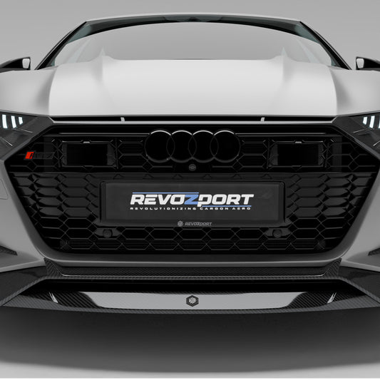 Audi RS7 C8 Sportback Carbon Fiber Front Grill - Revozport