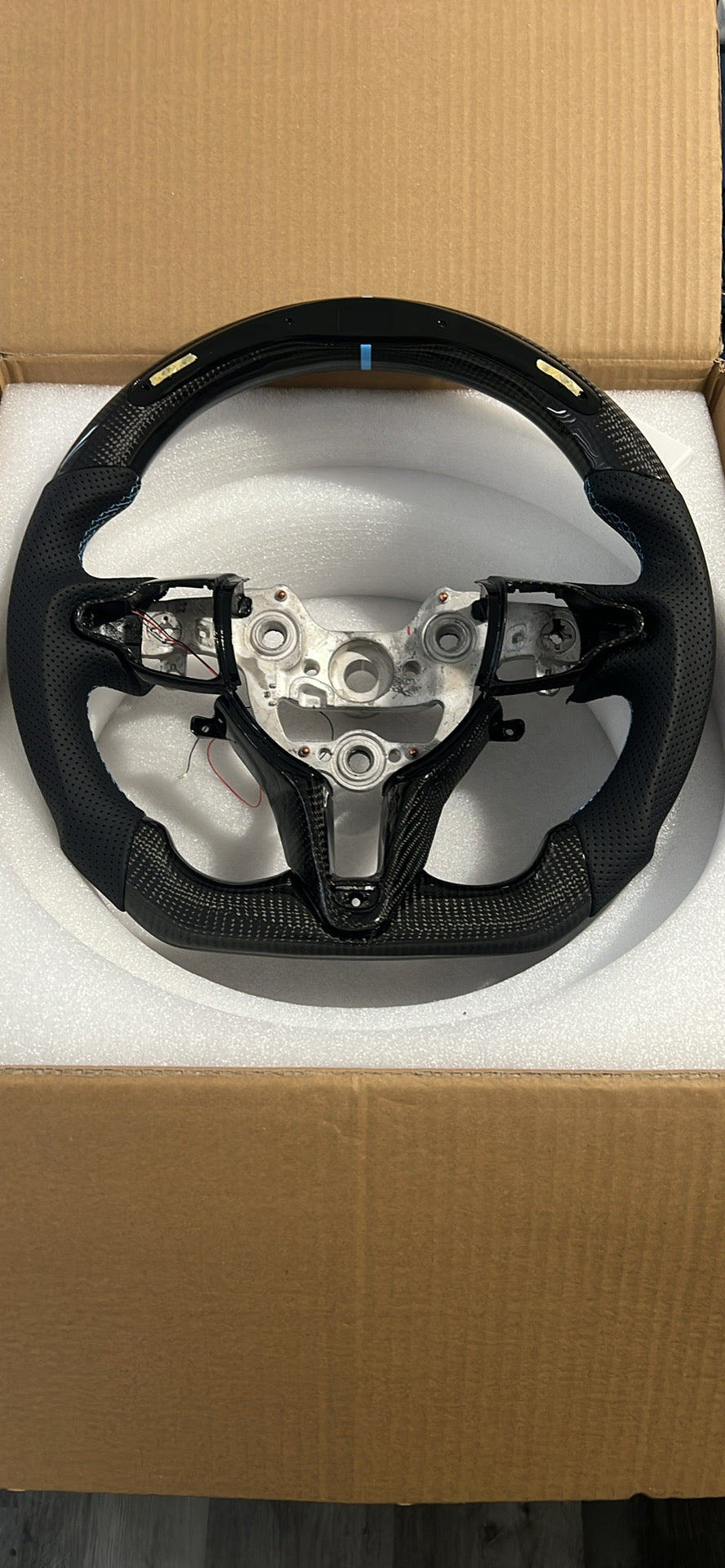 (In Stock) Hyundai Elantra N Custom Steering Wheel Base + Shift Lights