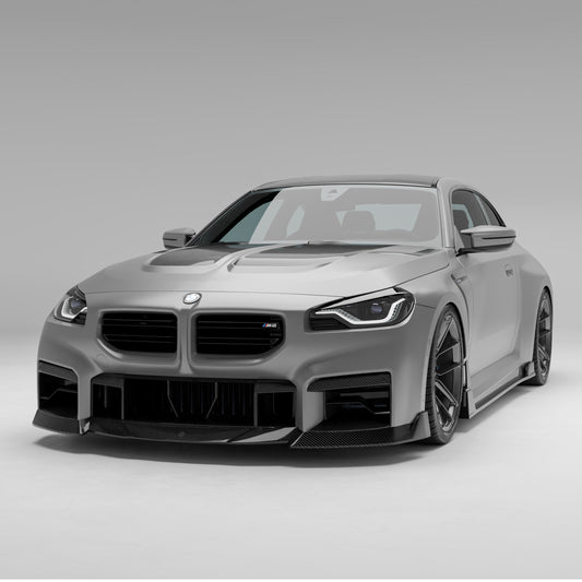 BMW M2 G87 Carbon Fiber Front Lip - Revozport