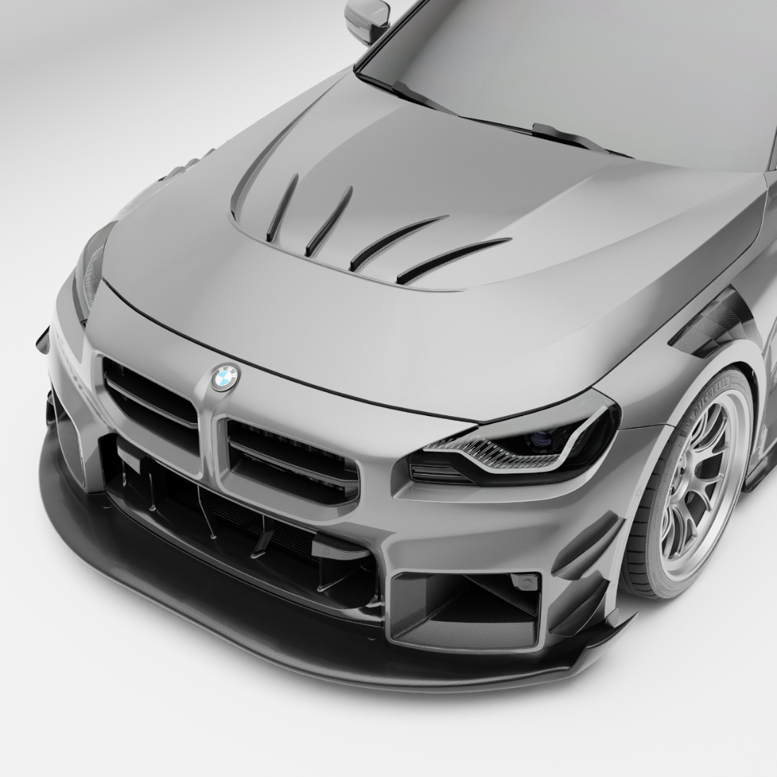 BMW M2 G87 Carbon Fiber Hood - Revozport