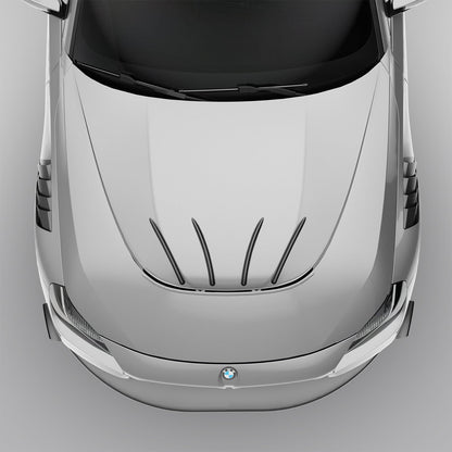 BMW M2 G87 Carbon Fiber Hood Strakes - Revozport