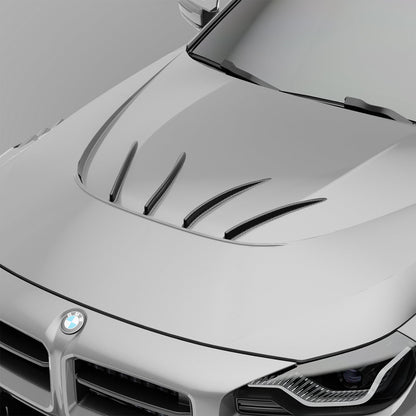 BMW M2 G87 Carbon Fiber Hood Strakes - Revozport