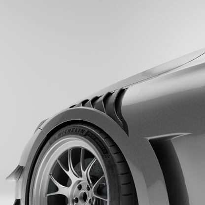 BMW M2 G87 Carbon Fiber Hybrid Front Fenders - Revozport