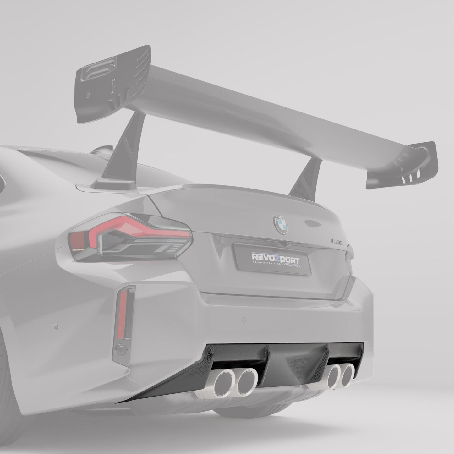BMW M2 G87 Carbon Fiber OEM Replacement Diffuser - Revozport