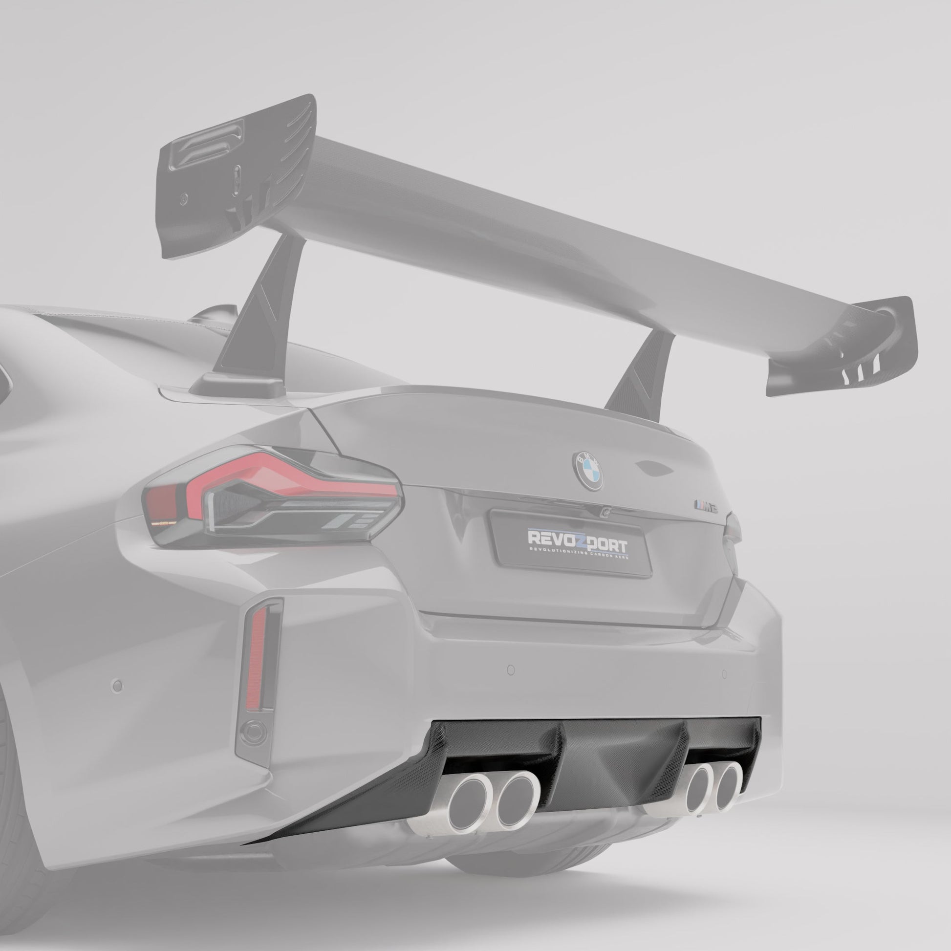 BMW M2 G87 Carbon Fiber OEM Replacement Diffuser - Revozport