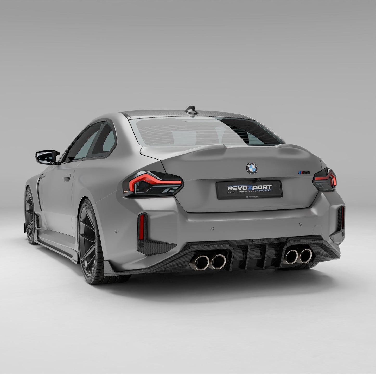 BMW M2 G87 Carbon Fiber Rear Diffuser - Revozport