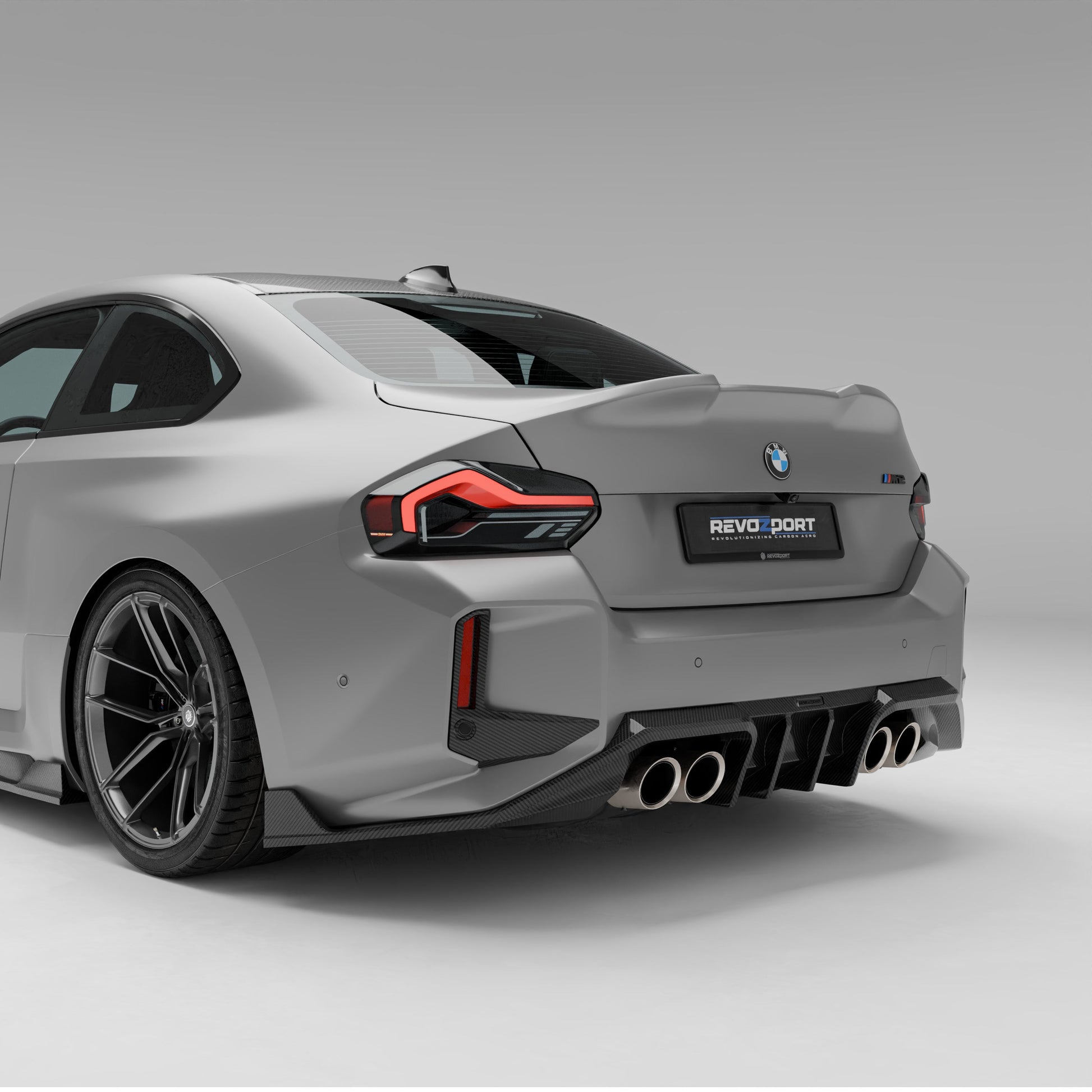 BMW M2 G87 Carbon Fiber Rear Diffuser - Revozport