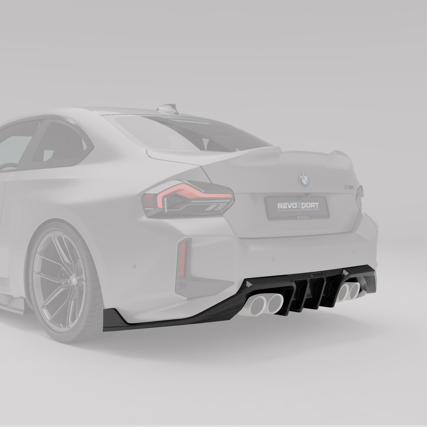 BMW M2 G87 Carbon Fiber Rear Diffuser - Revozport