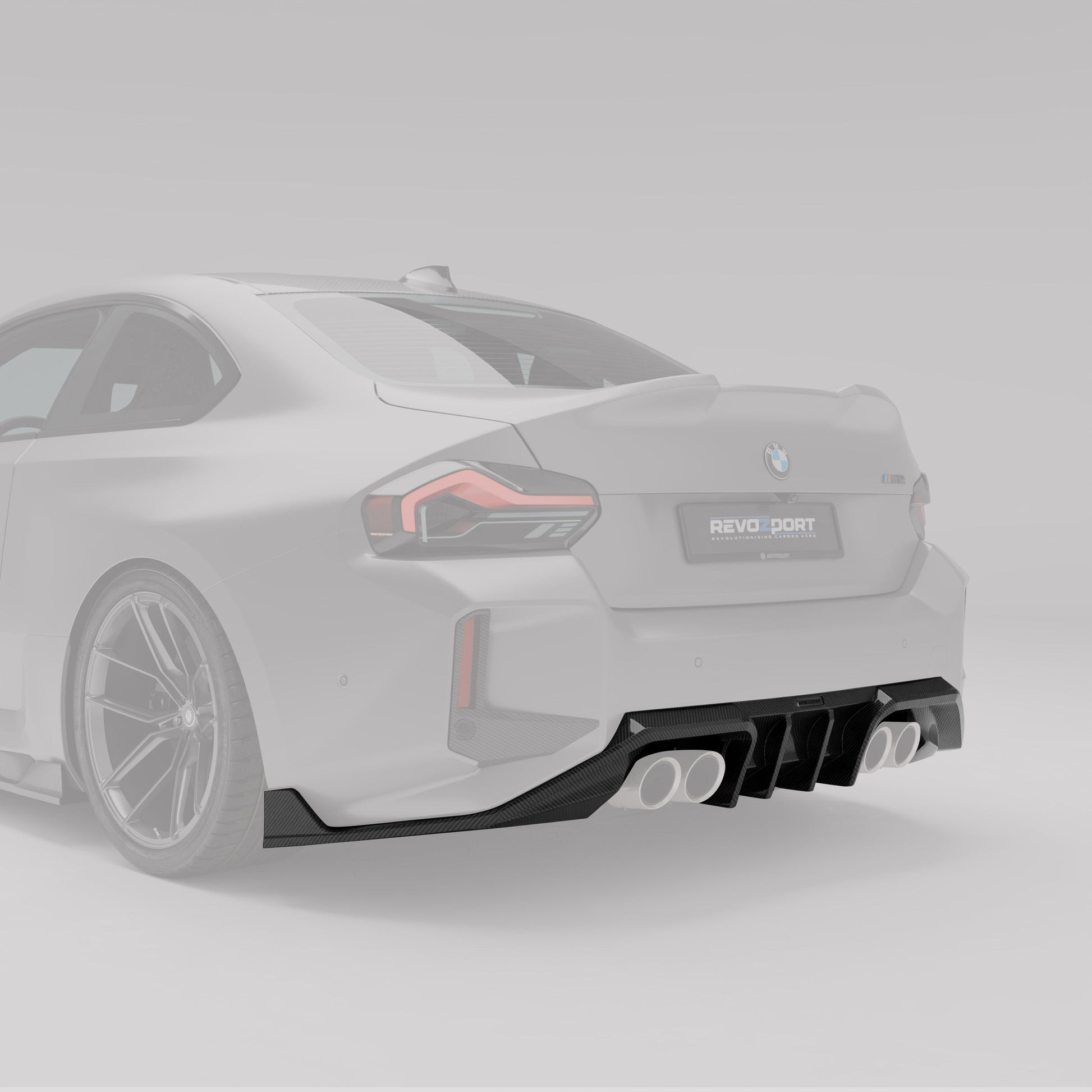 BMW M2 G87 Carbon Fiber Rear Diffuser - Revozport