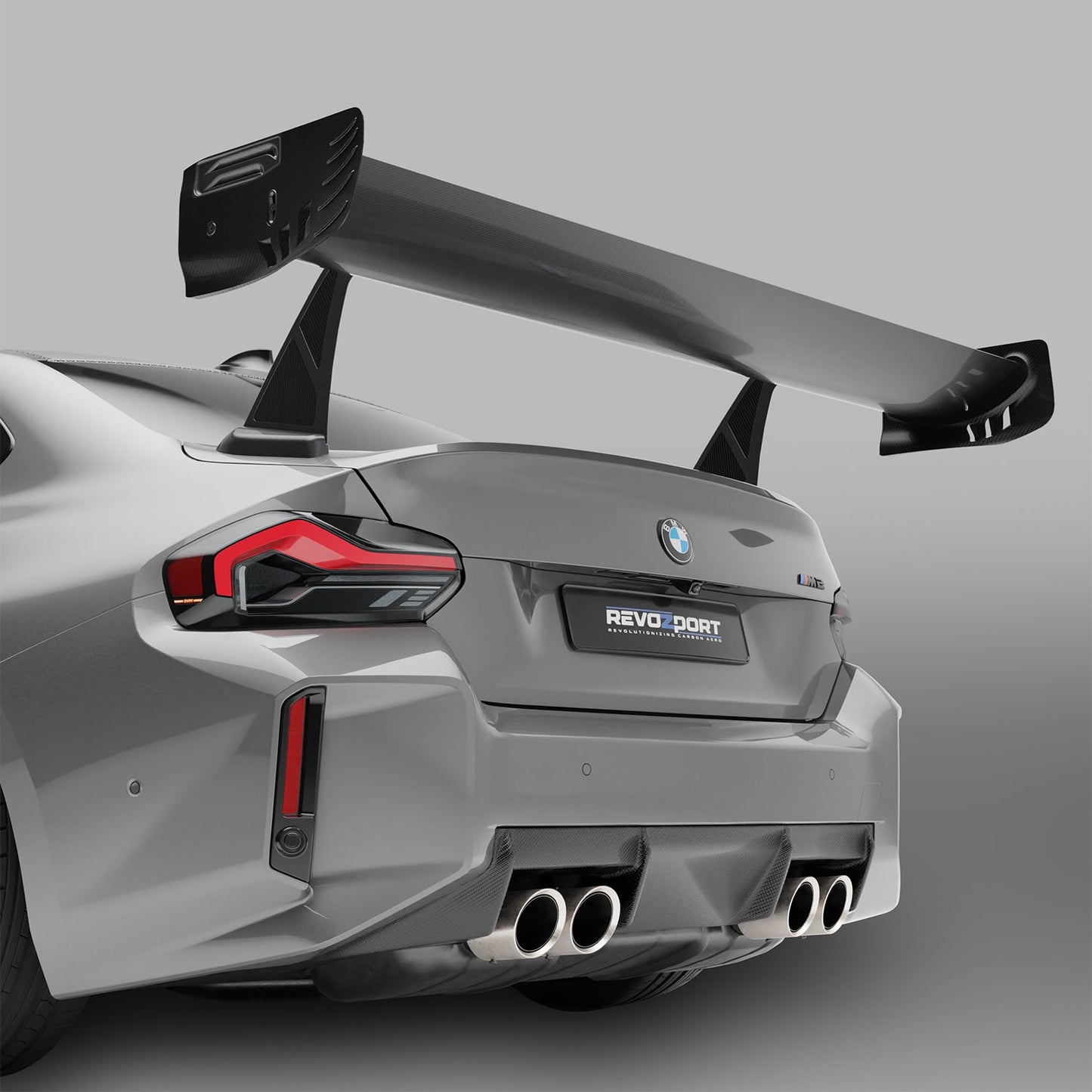 BMW M2 G87 Carbon Fiber Rear Wing - Revozport