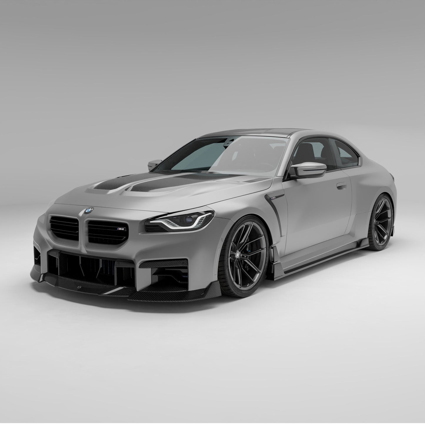 BMW M2 G87 Carbon Fiber Side Fenders - Revozport