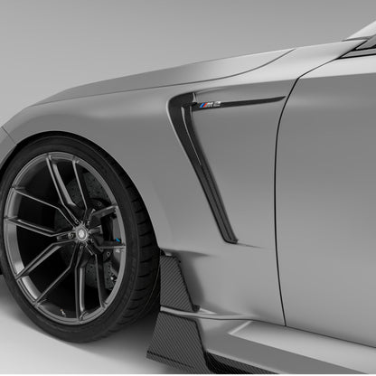 BMW M2 G87 Carbon Fiber Side Fenders - Revozport