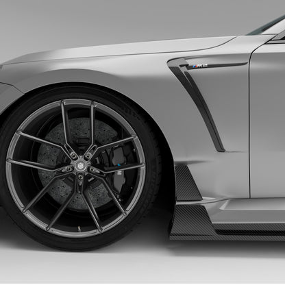 BMW M2 G87 Carbon Fiber Side Fenders - Revozport
