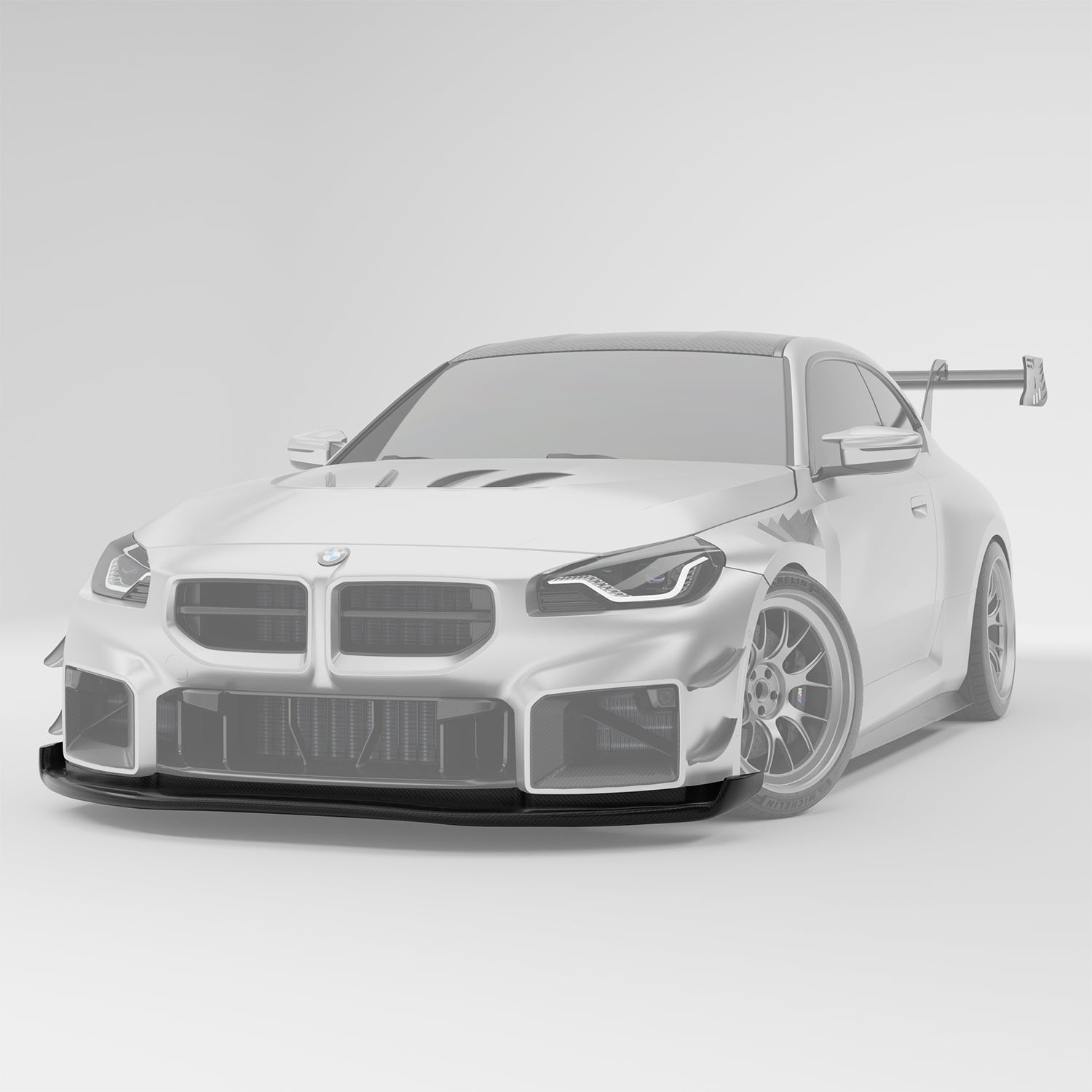 BMW M2 G87 Carbon Fiber Splitter & Air Dam - Revozport