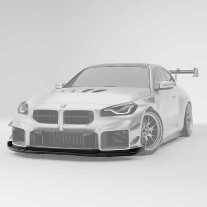 BMW M2 G87 Carbon Fiber Splitter & Air Dam - Revozport