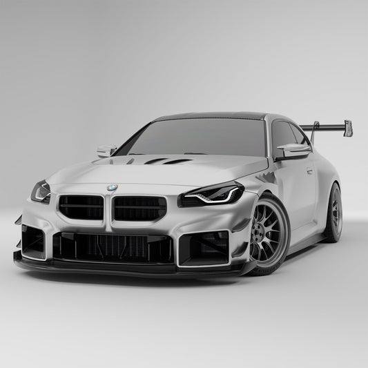 BMW M2 G87 Carbon Fiber Splitter & Air Dam - Revozport