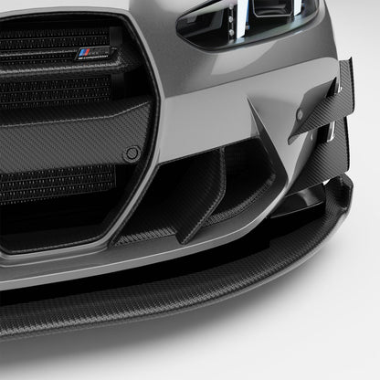 BMW M3 G80 Carbon Fiber Front Bumper Inlets - Revozport