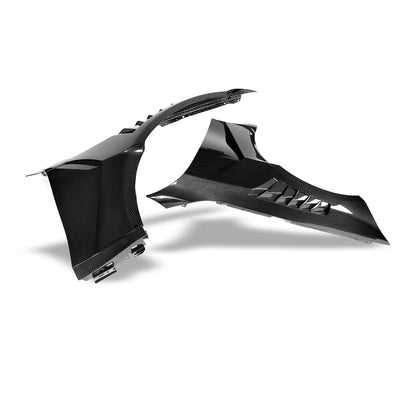 BMW M3 G80 Carbon Fiber Front Fenders - Revozport