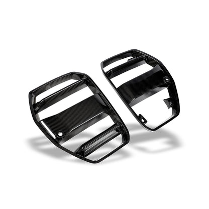 BMW M4 G82 Carbon Fiber Front Grill（with ACC） - Revozport