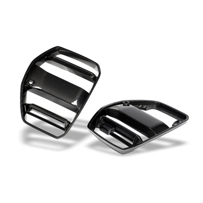 BMW M4 G82 Carbon Fiber Front Grill（with ACC） - Revozport