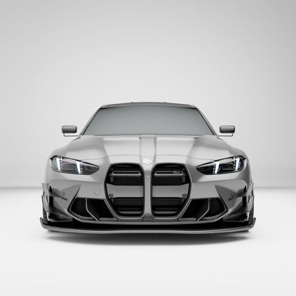 BMW M3 G80 Carbon Fiber Front Bumper Inlets - Revozport