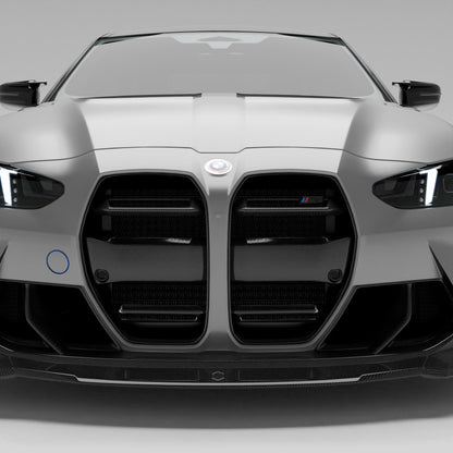 BMW M3 G80 Carbon Fiber Front Grill (without ACC) - Revozport