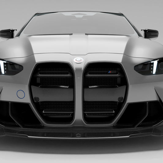BMW M3 G80 Carbon Fiber Front Grill (without ACC) - Revozport