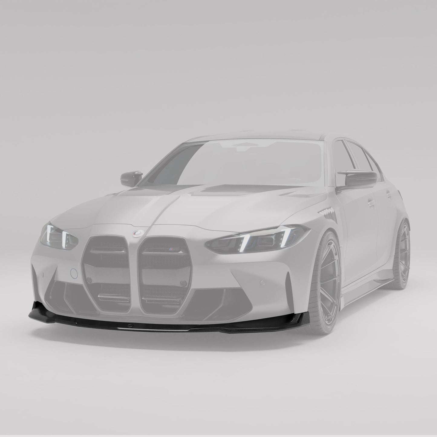 BMW M3 G80 Carbon Fiber Front Lip - Revozport