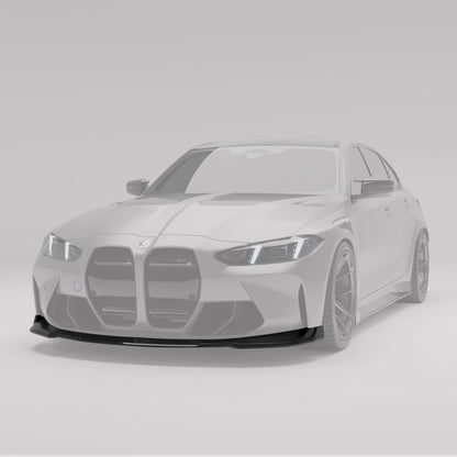 BMW M3 G80 Carbon Fiber Front Lip - Revozport