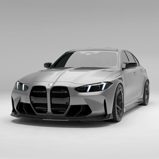 BMW M3 G80 Carbon Fiber Front Lip - Revozport
