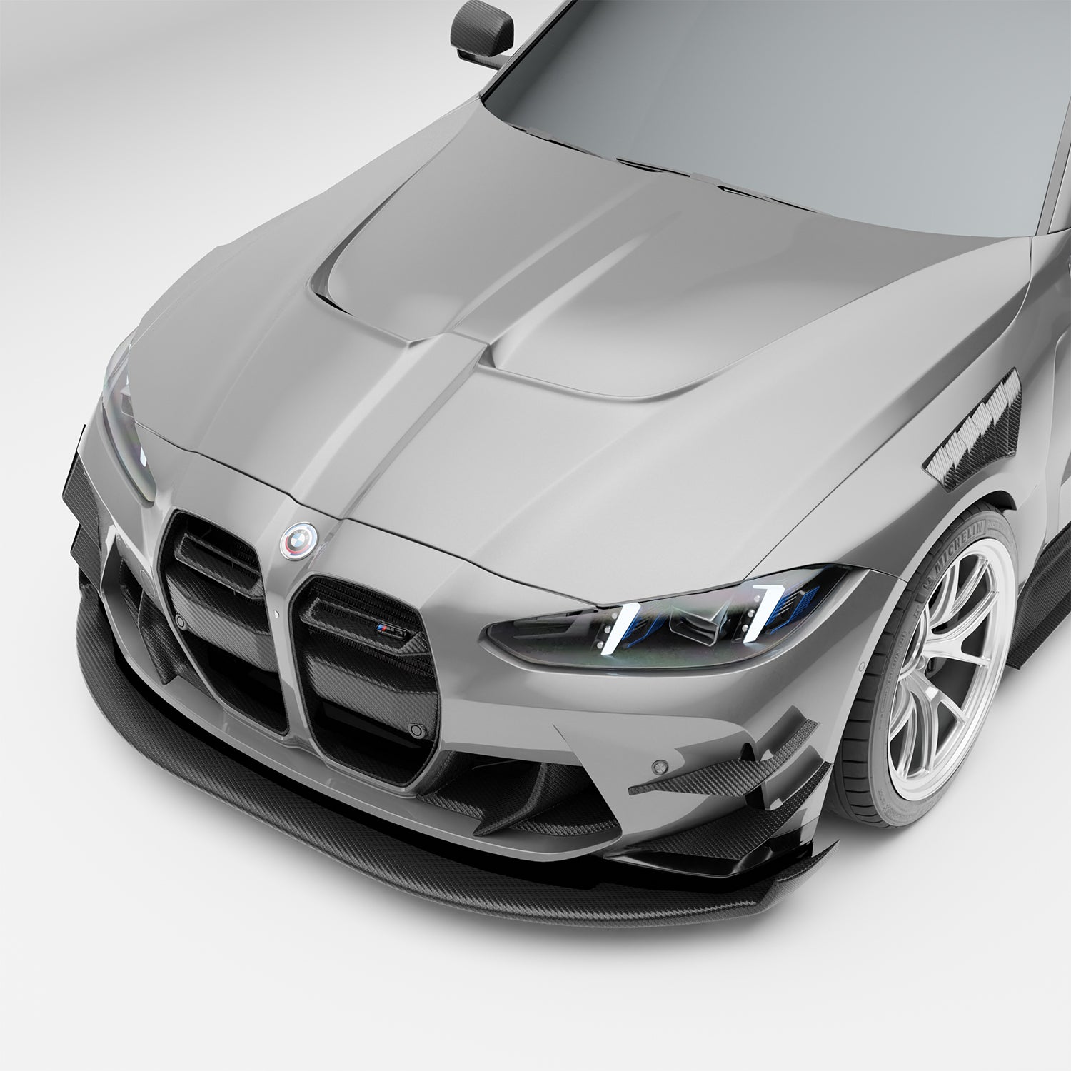 BMW M3 G80 Carbon Fiber Hood - Revozport