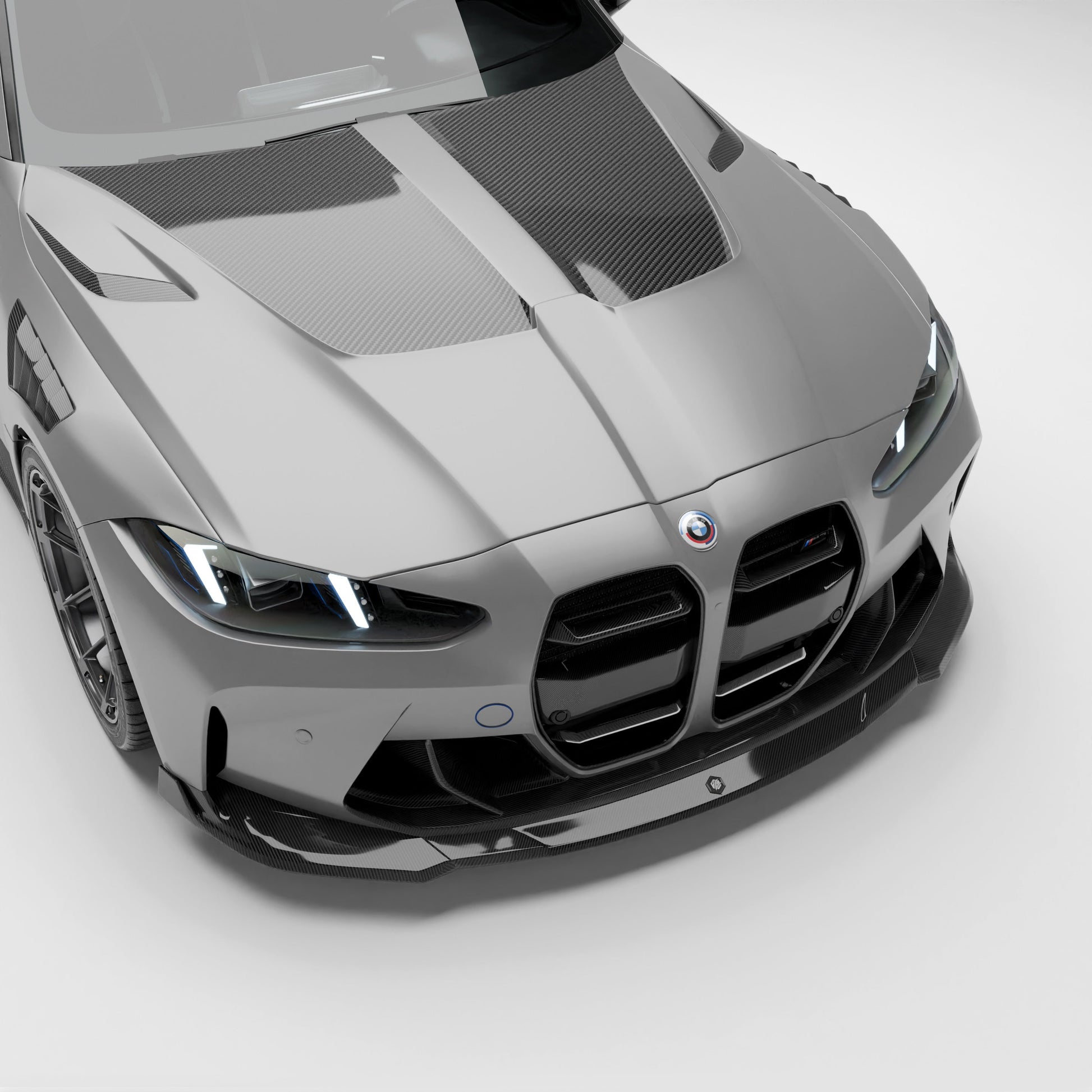 BMW M3 G80 Carbon Fiber Hood - Revozport