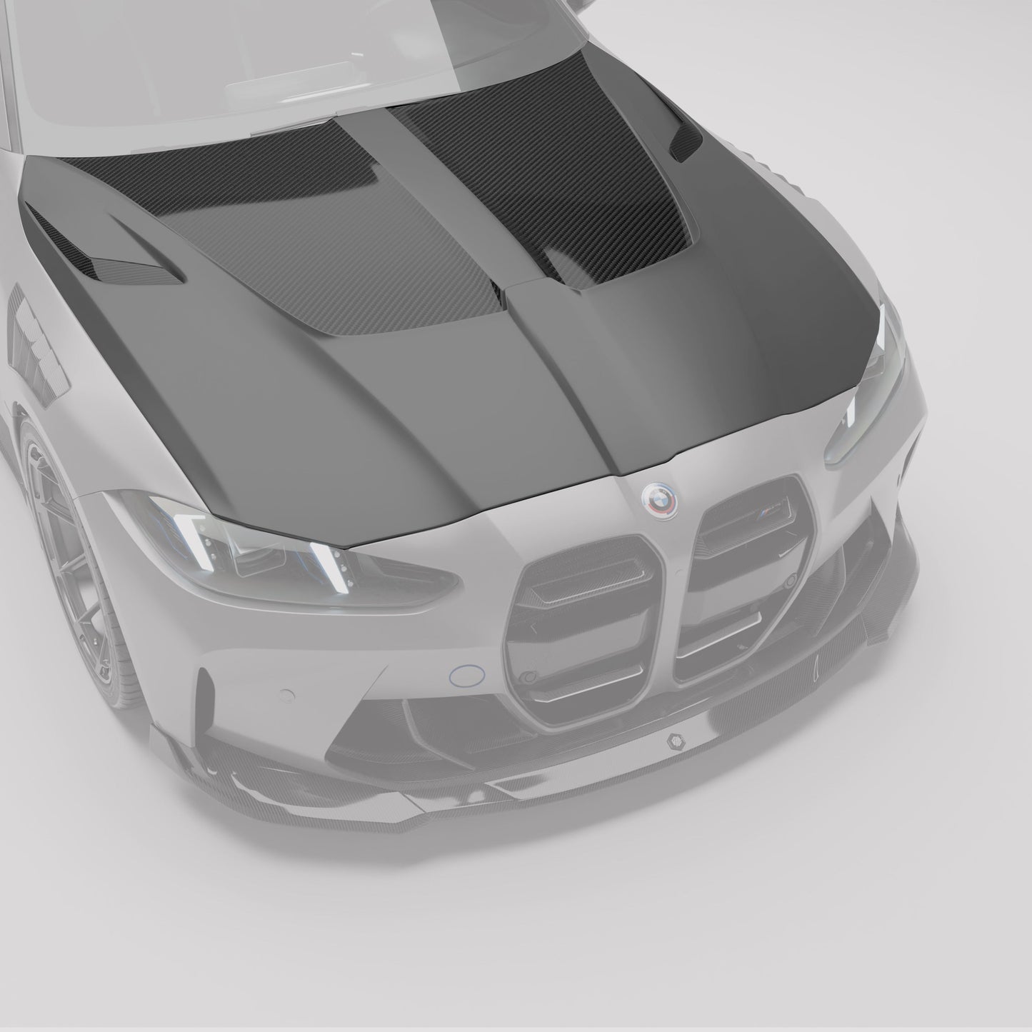 BMW M3 G80 Carbon Fiber Hood - Revozport