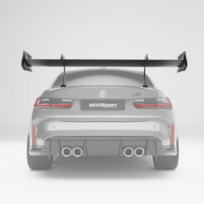 BMW M3 G80 Carbon Fiber Rear Wing - Revozport