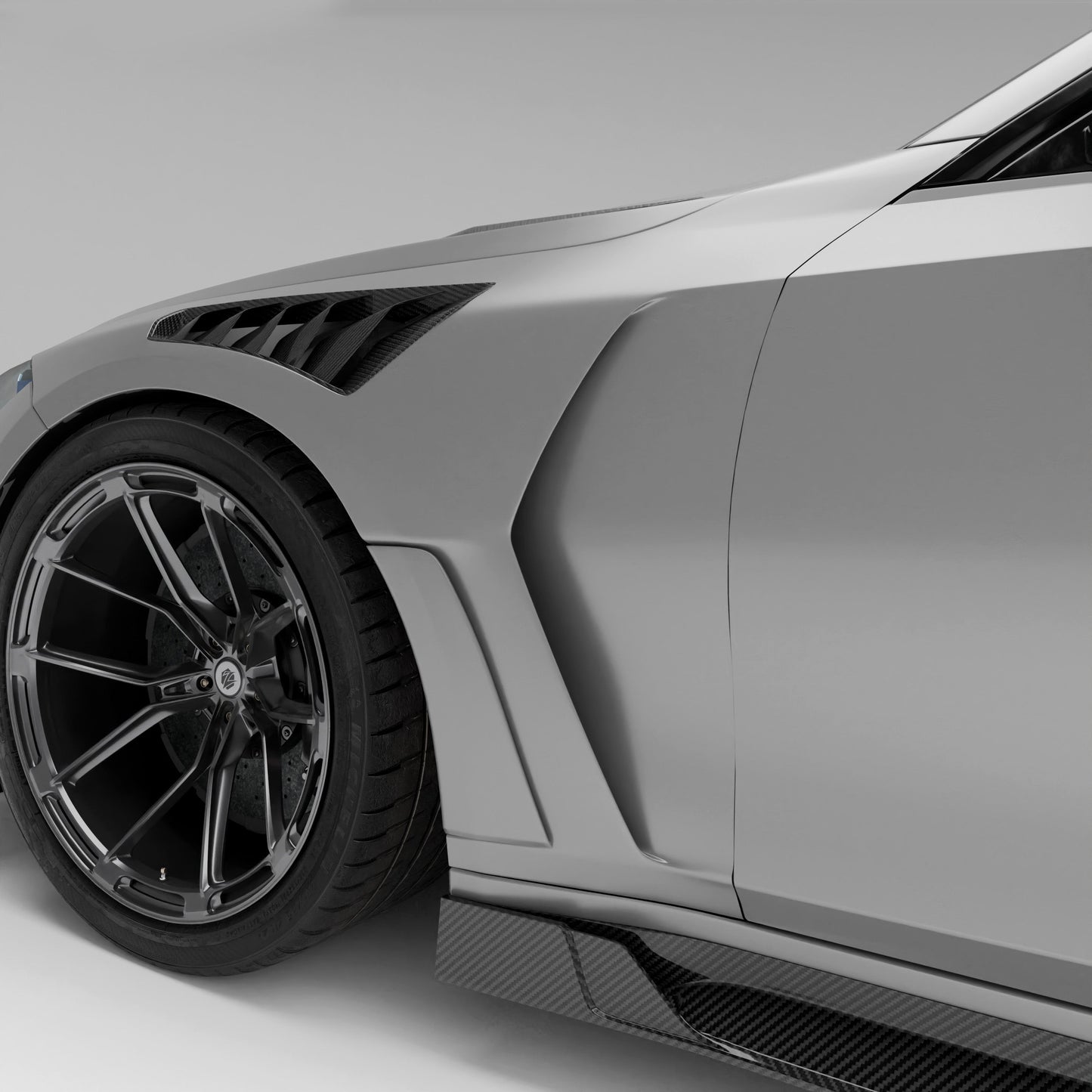 BMW M3 G80 Carbon Fiber Side Fenders - Revozport