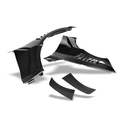 BMW M3 G80 Carbon Fiber Side Fenders - Revozport