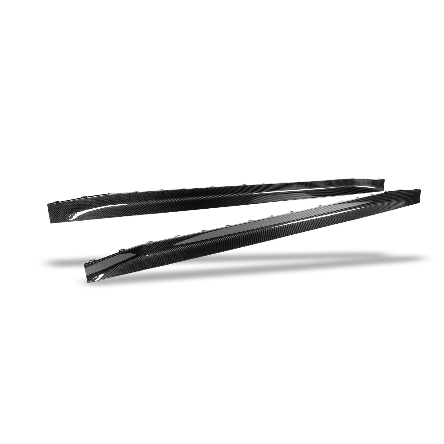 BMW M3 G80 Carbon Fiber Side Skirts - Revozport