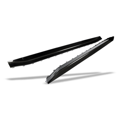 BMW M3 G80 Carbon Fiber Side Skirts - Revozport
