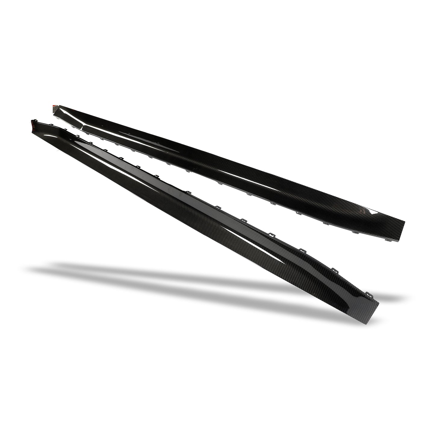 BMW M3 G80 Carbon Fiber Side Skirts - Revozport