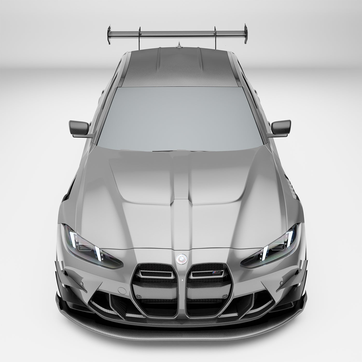 BMW M3 G80 Carbon Fiber Splitter & Air Dam - Revozport