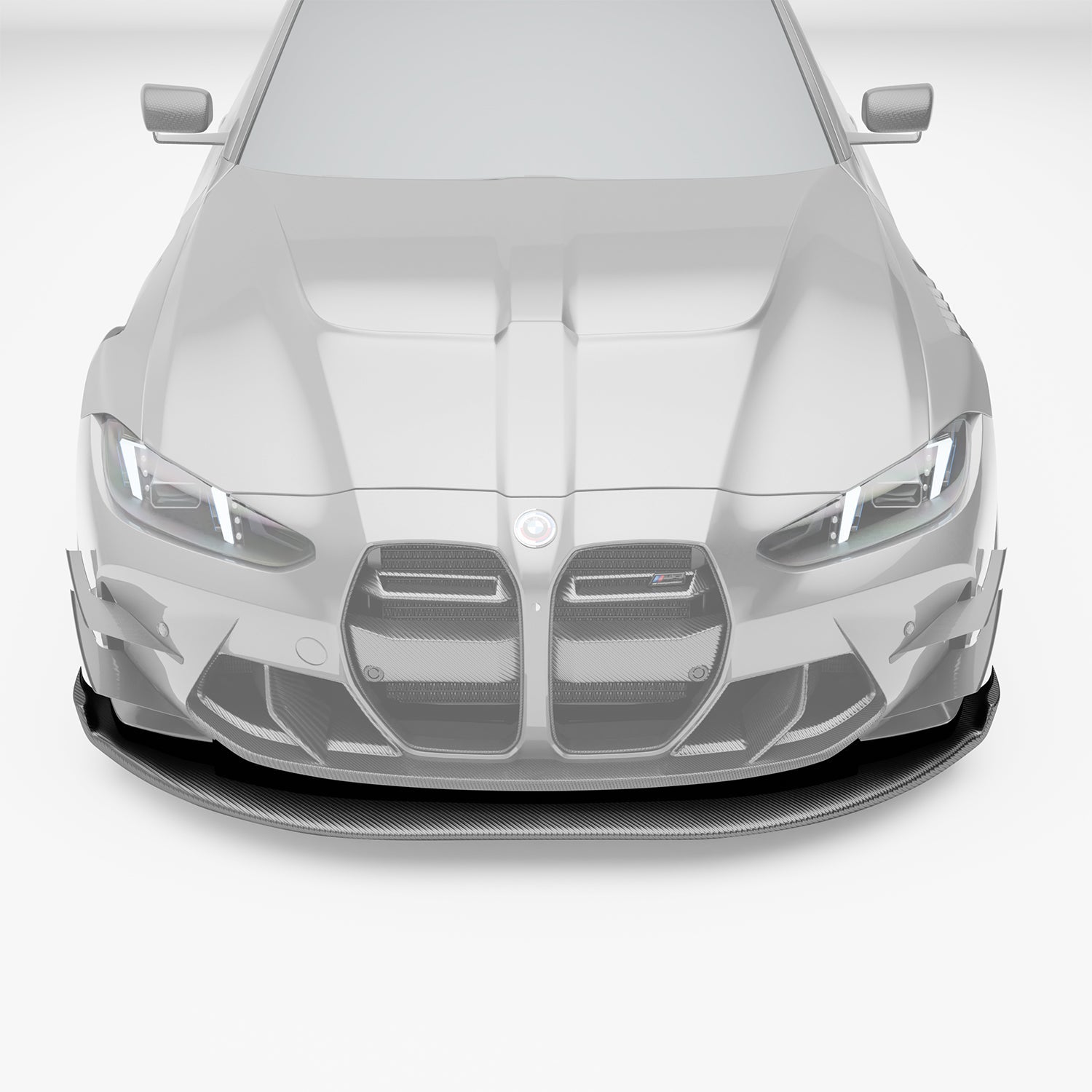 BMW M3 G80 Carbon Fiber Splitter & Air Dam - Revozport