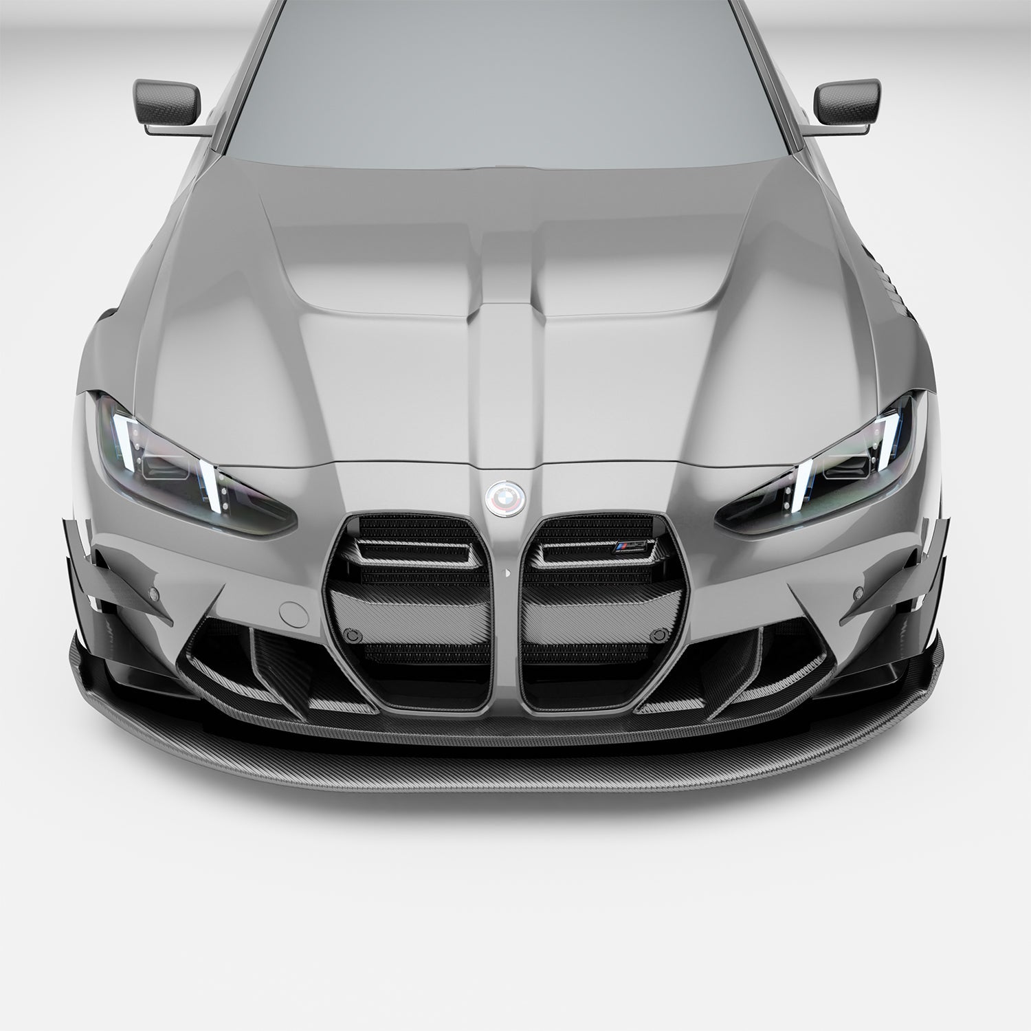 BMW M3 G80 Carbon Fiber Splitter & Air Dam - Revozport
