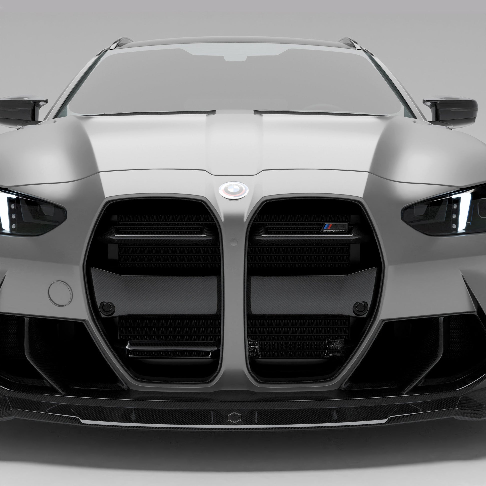 BMW M3 G81 Carbon Fiber Front Grill ( with ACC) - Revozport