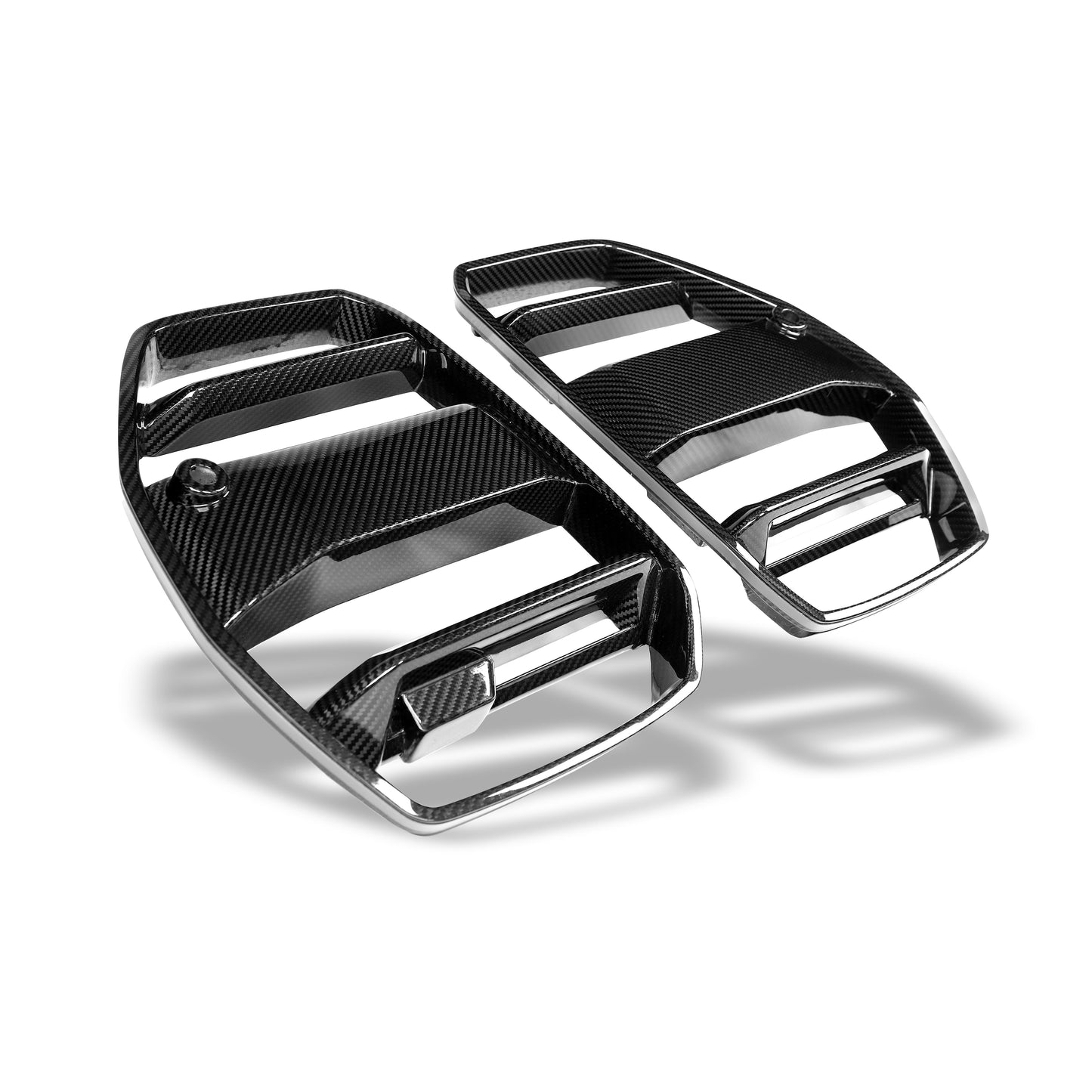 BMW M3 G80 Sedan Carbon Fiber Front Grill (without ACC) - Revozport