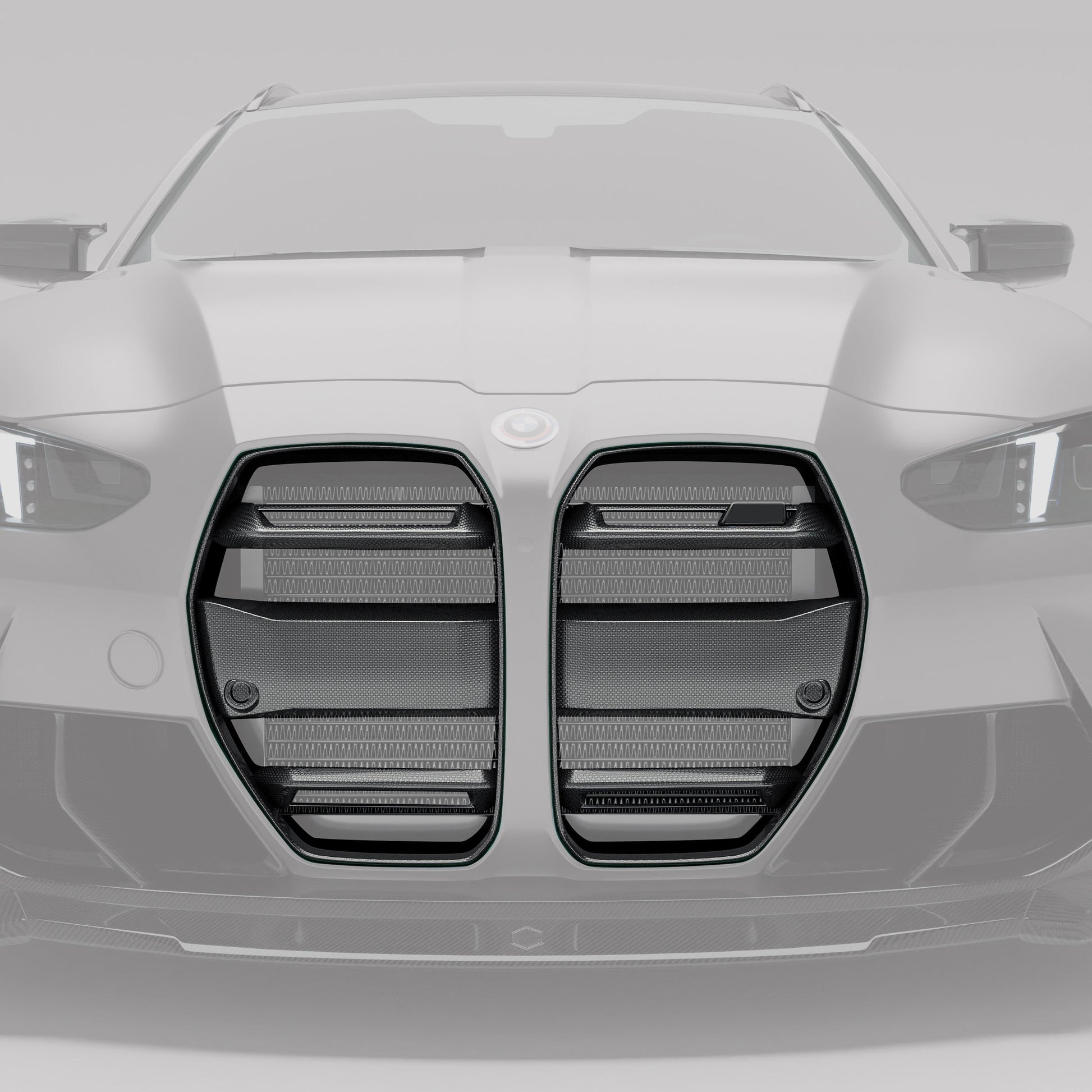 BMW M3 G81 Carbon Fiber Front Grill ( without ACC) - Revozport