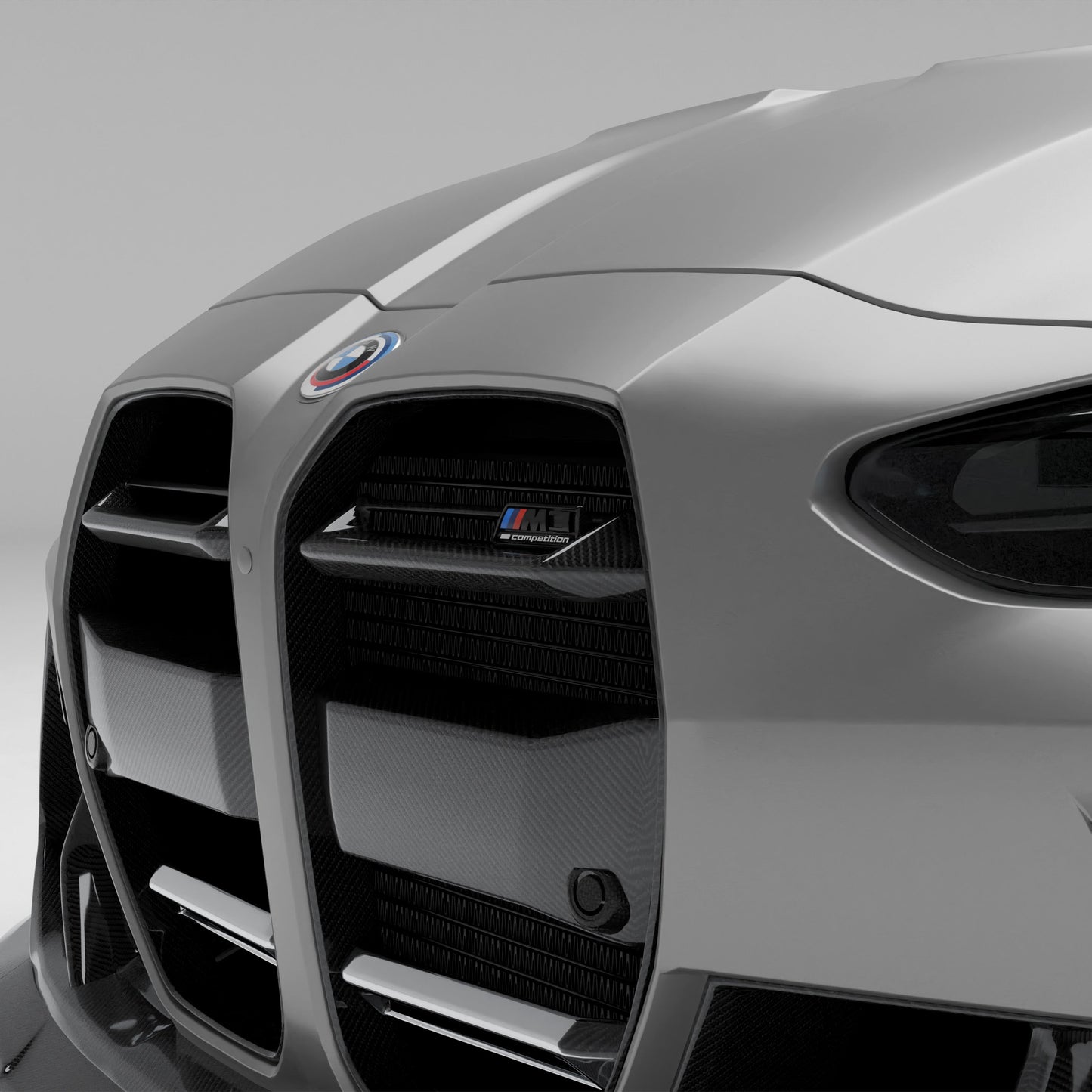 BMW M3 G81 Carbon Fiber Front Grill ( without ACC) - Revozport