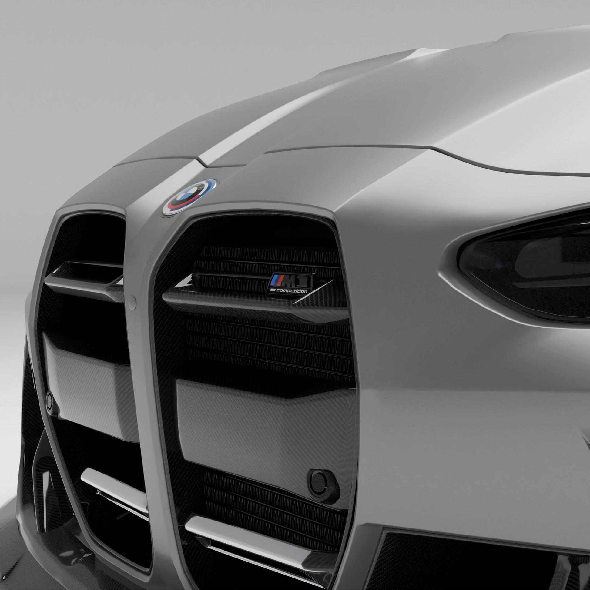 BMW M3 G81 Carbon Fiber Front Grill ( without ACC) - Revozport